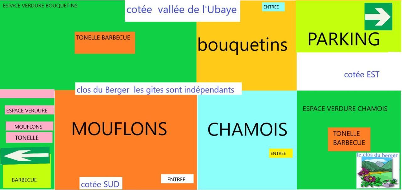 Le Clos Du Berger Le Sauze Exterior foto